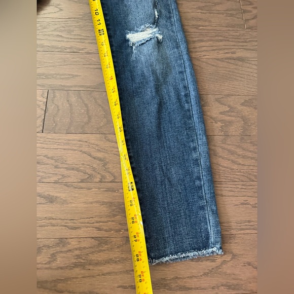 Judy Blue Skinny Fit Jeans Womens 9/29 Distressed/Destroyed Stretch Cropped - Picture 7 of 16